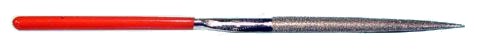 Надфиль Алмазный полукруглый L160х4 с обрезиненной ручкой "CNIC"